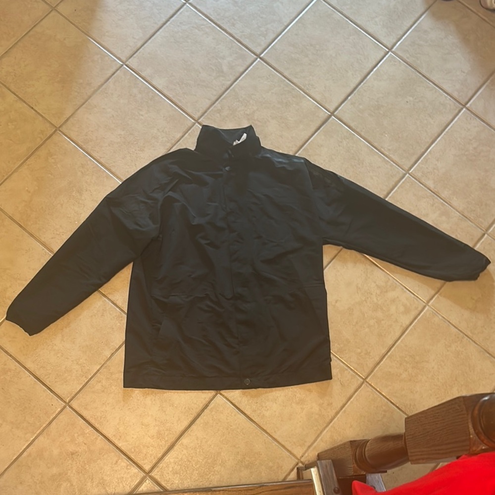 Adidas Men’s Black Windbreaker Jacket